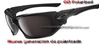 Oakley Scalpel Polished Black /OO Black Iridium Polarized (OO9095-11)